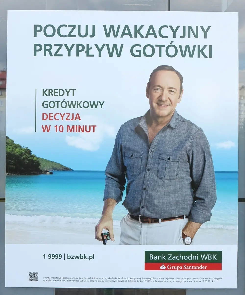 Kevin Spacey i BZWBK. Zegarek nr 2 Kevin Spacey i BZWBK. Zegarek nr 2